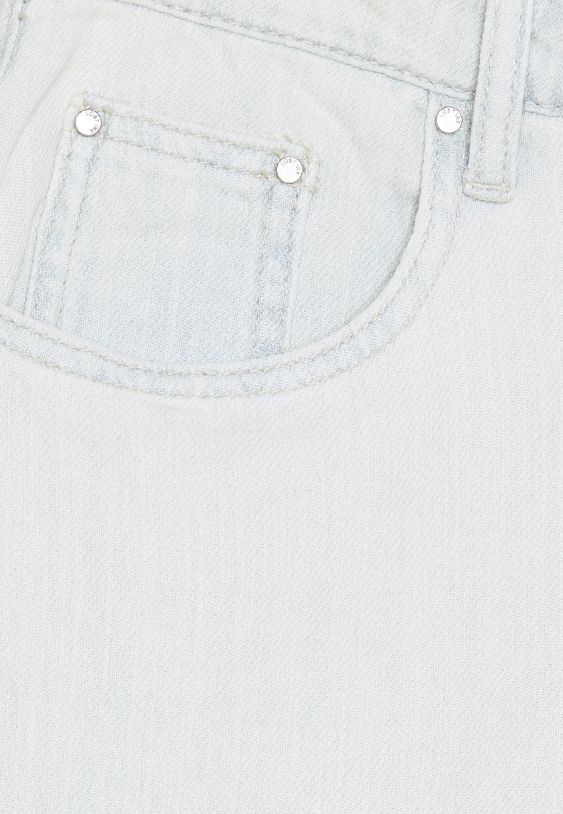 Lost Ink Petite CROP WIDE LEG JASMINE Jeans straight leg Lost Ink Petite CROP WIDE LEG JASMINE - Jeans straight leg - light denim