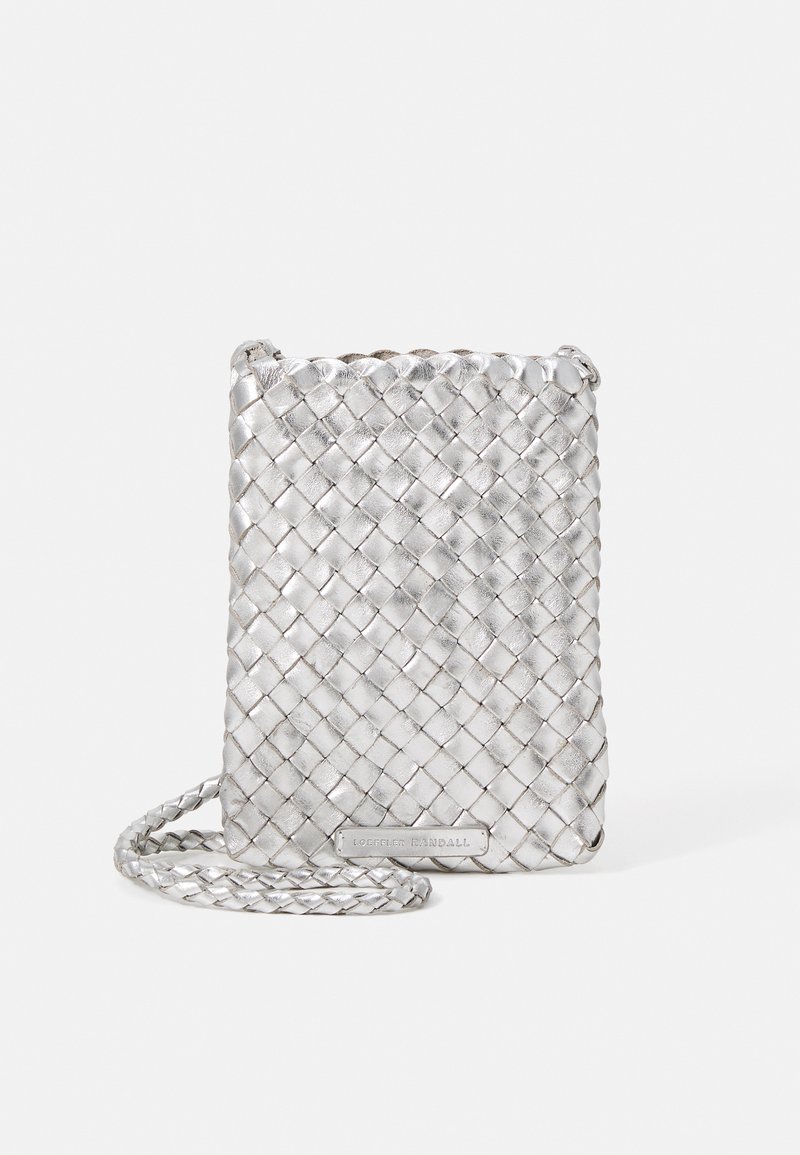 Loeffler Randall GRACE MINI CROSSBODY - Sac bandoulière - silver