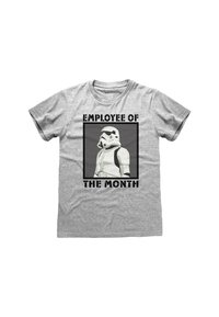 Henry Tiger STAR WARS EMPLOYEE OF THE MONTH - Camiseta estampada - heather grey