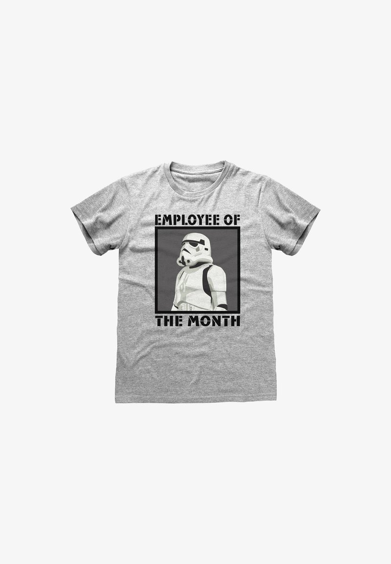 Henry Tiger STAR WARS EMPLOYEE OF THE MONTH - Camiseta estampada - heather grey