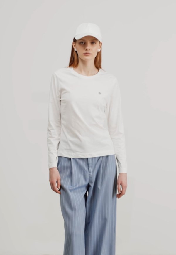 REG SHIELD  - Long sleeved top - weiß3