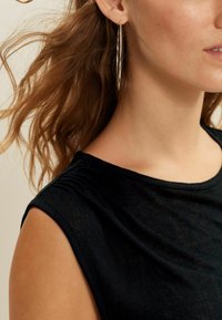 Next RUCHED SHOULDER SIDE DETAIL - REGULAR FIT - Top - black