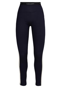 Icebreaker - MERINO MID WEIGHT OASIS SONEBULA - Legging - mdnght nvy/snow/cb Miniatuurafbeelding 1