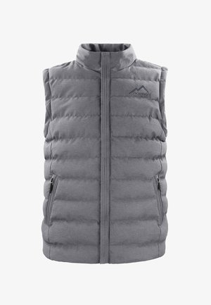 normani Outdoor Sports OUTDOOR WATTIERTE WINTER-STEPP MIT KAPUZE - Weste - grau
