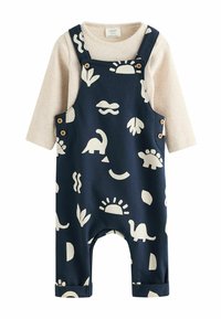 Niet geselecteerd, navy blue dinosaur
