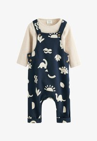 Unselected, navy blue dinosaur