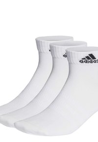 adidas Performance THIN AND LIGHT 3 PACK - Calze sportive - white/black