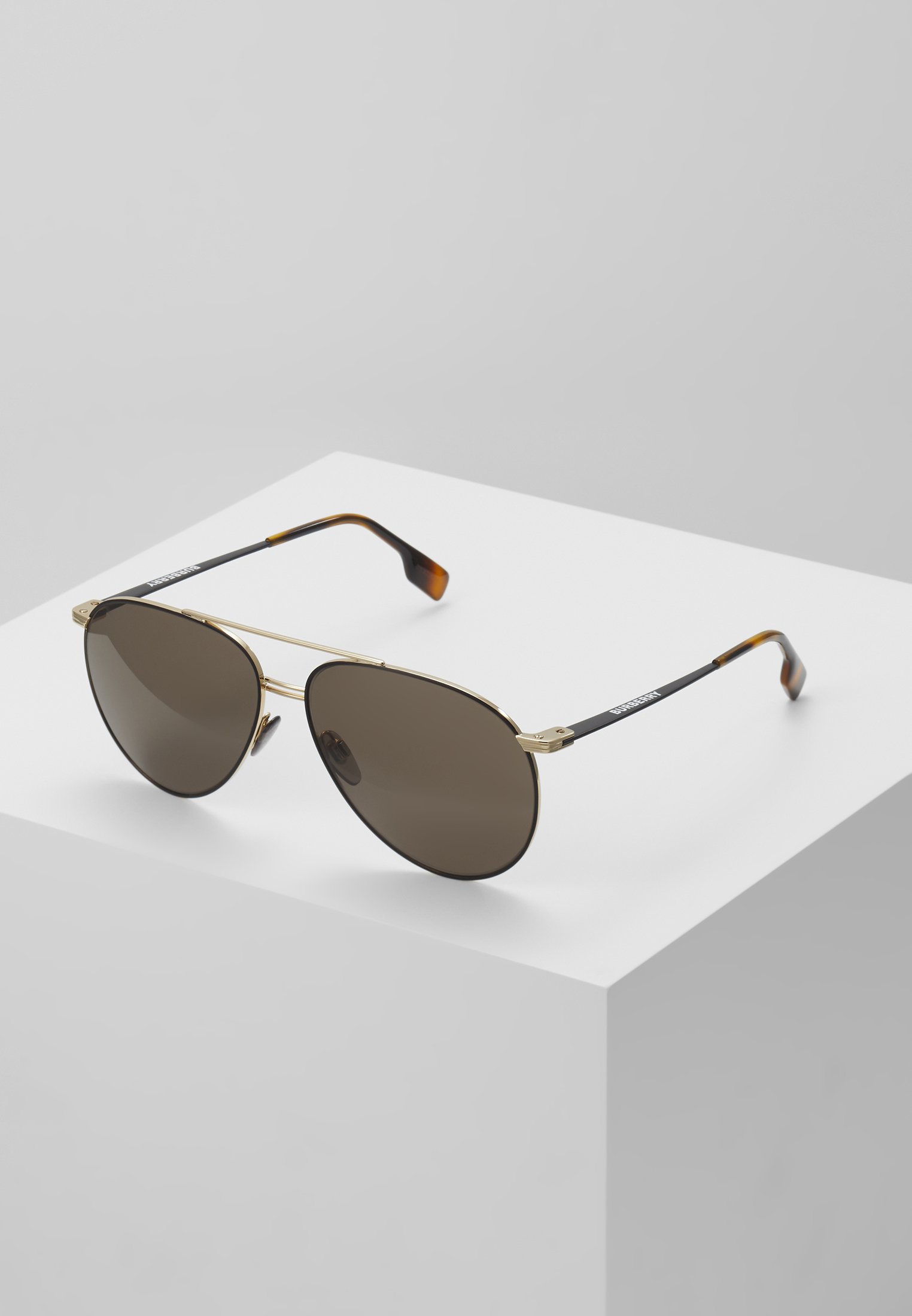 burberry black gold sunglasses