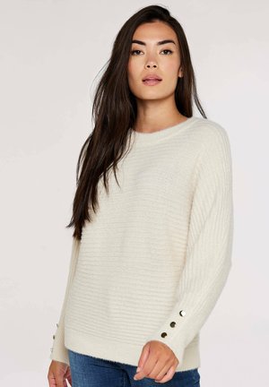 FLUFFY  - Strickpullover - white