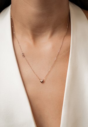 Hey Happiness, DAINTY INFINITY HEART - Necklace - rose gold-coloured