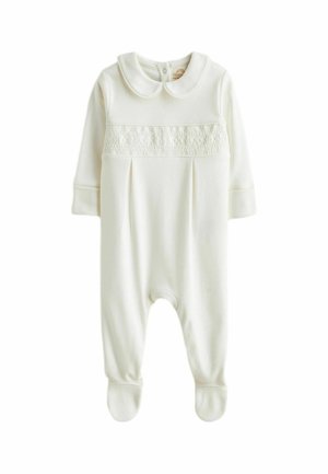 REGULAR FIT - Magamisriided - cream embroidered