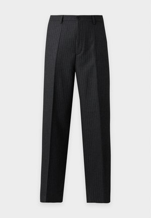 Filippa K, HECTOR PINSTRIPE TROUS - Панталони - anthracite