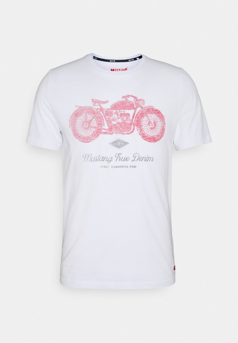 Mustang ALEX TShirt print general white/weiß Zalando.at