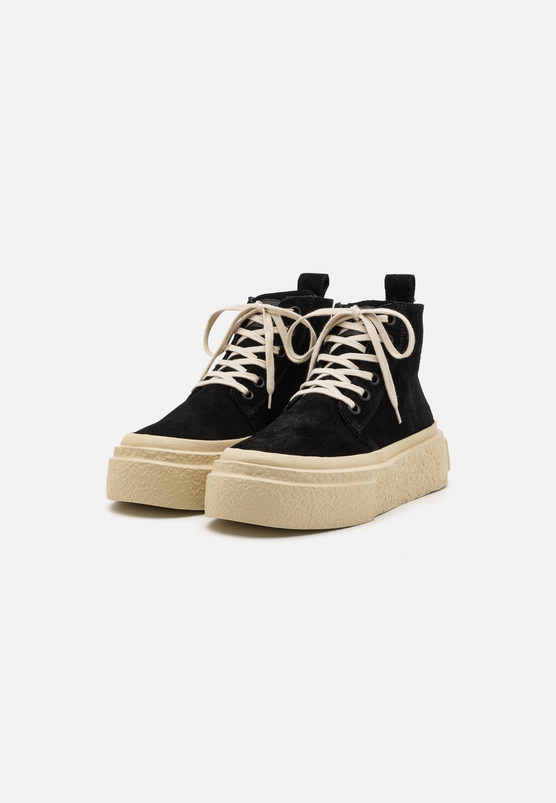 MM6 Maison Margiela Sneakers high - black/negru - Zalando.ro