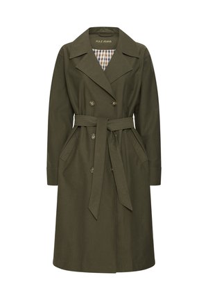 PULZ, PZDEIMA TRENCHCOAT - Trenchcoat - military olive