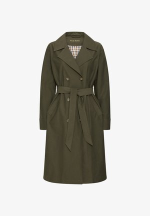 PULZ, PZDEIMA TRENCHCOAT - Trenčkot - military olive