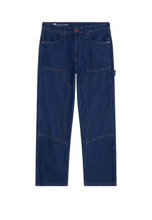 Wrangler, DOUBLE KNEE CARPENTER - Tømrerbukser - dark indigo