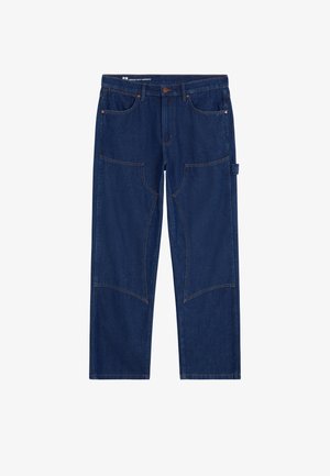 Wrangler, DOUBLE KNEE CARPENTER - Tømrerbukser - dark indigo