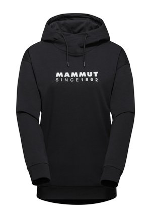 Mammut LOGO - Felpa con cappuccio - black