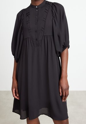 Skjortekjole - black