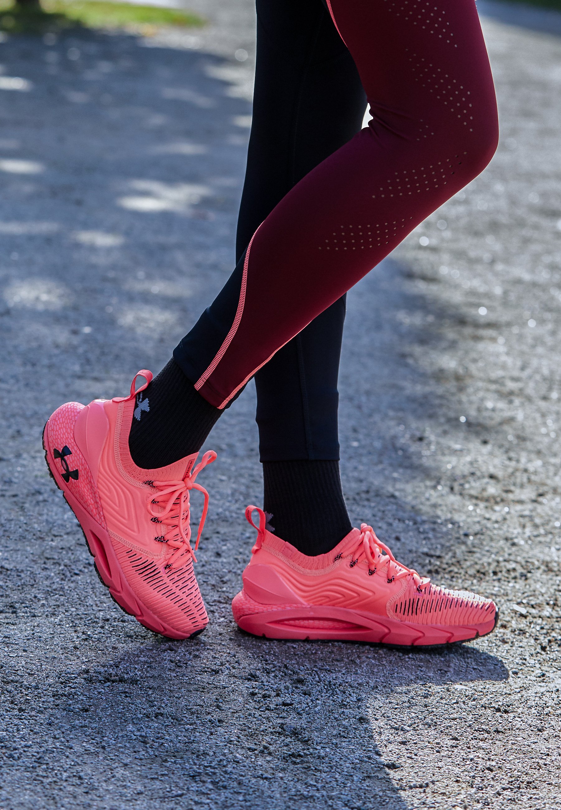 under armour hovr phantom pink