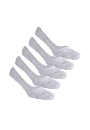 Blackspade 5-PACK NO SHOW  - Füßlinge - grey melange