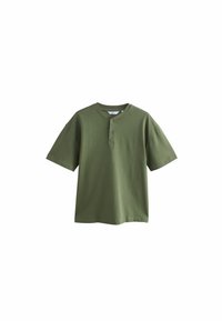 Základné tričko - khaki green