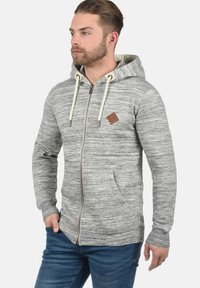 Solid SDCRAIG - Sudadera con cremallera - light grey