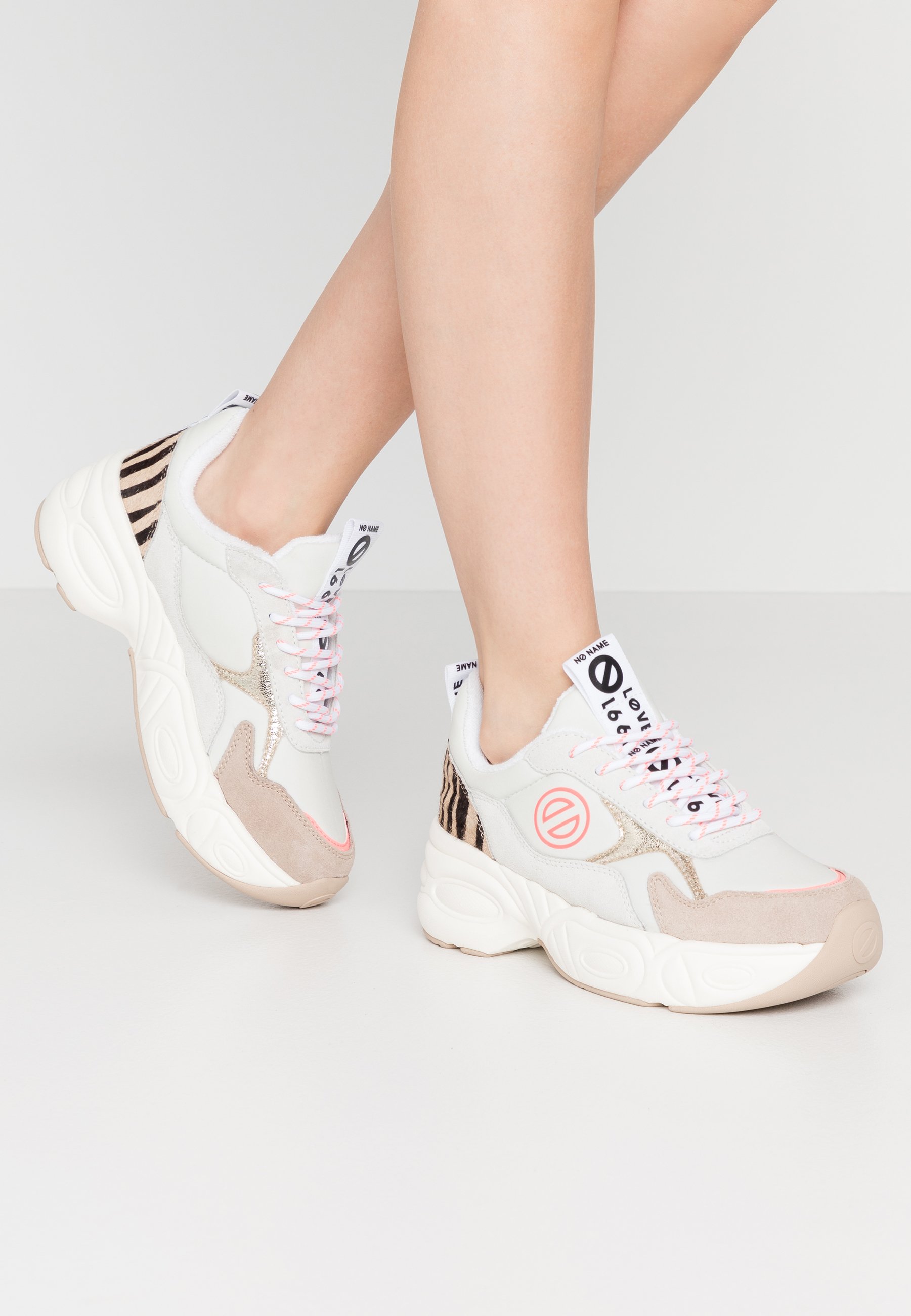 No Name Nitro Jogger Sneaker Low Sand Natural Black Beige Zalando De