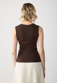 Anna Field 3 PACK - Top - gray/coconut milk/coffee bean