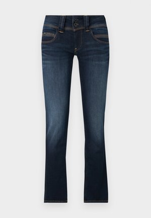 Pepe Jeans, VENUS - Traperice ravnih nogavica - DARK INDIGO