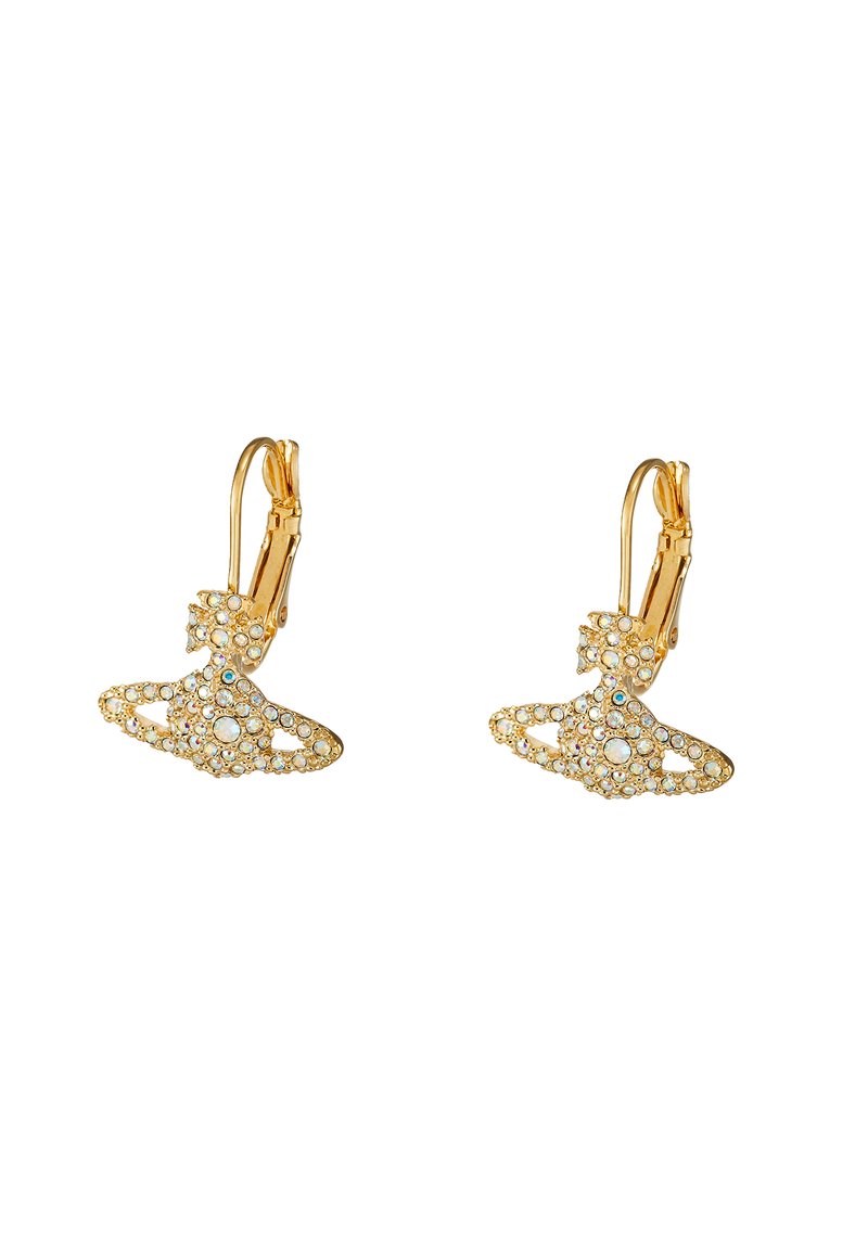 Vivienne Westwood GRACE BAS RELIEF EARRINGS - Auskari - aurore boreale/gold-coloured
