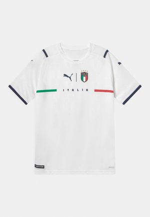 ITALIEN FIGC AWAY REPLICA JR UNISEX - T-shirt imprimé - puma white/peacoat