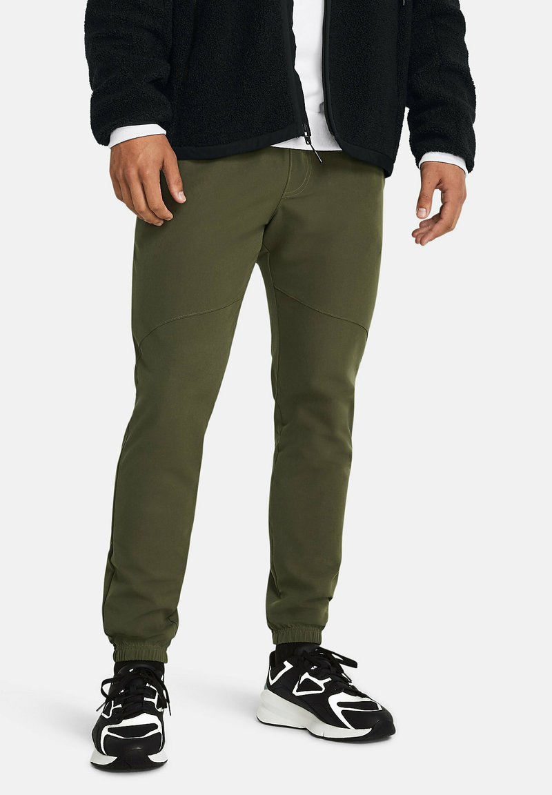 Under Armour STRETCH CW JOGGER Tracksuit bottoms marine od green