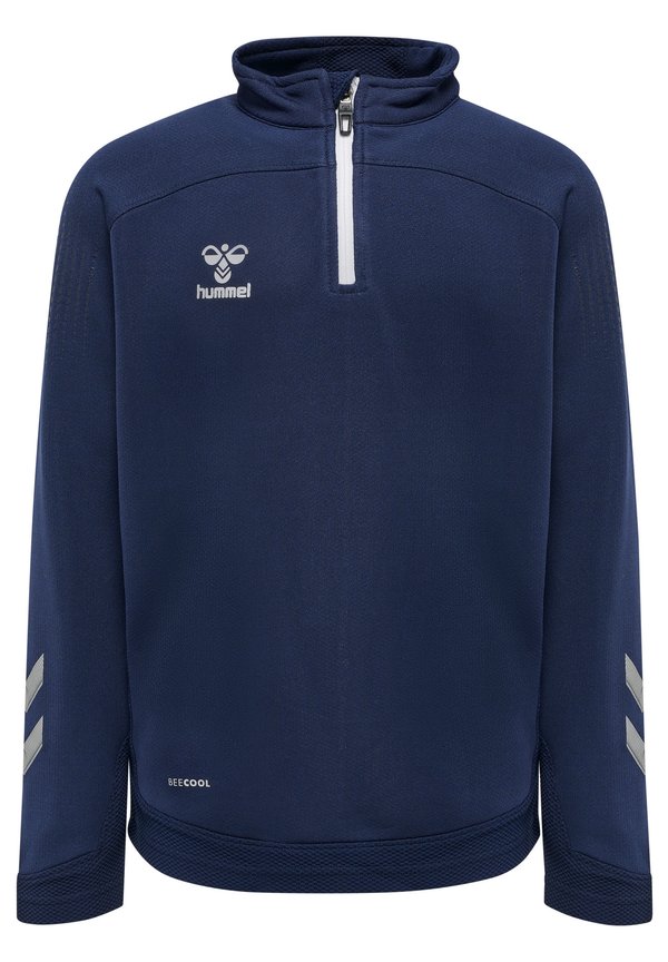 HMLLEAD HALF ZIP - Sweatshirt - marine