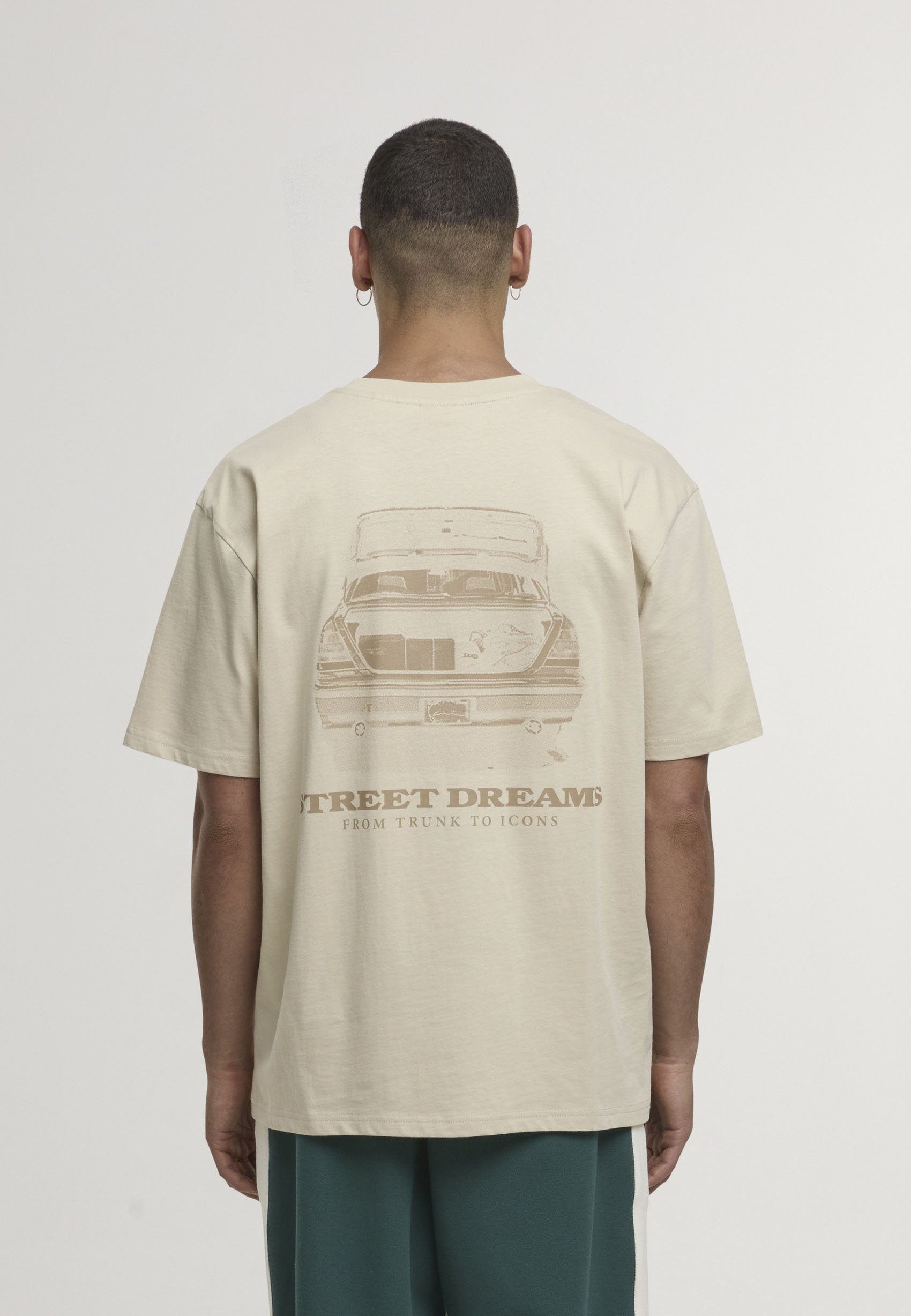 Karl Kani SLOGAN BOXY - Print T-shirt - sand - Zalando.ie