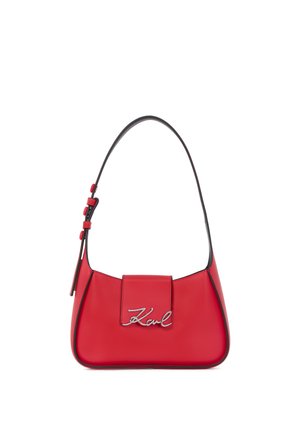 SHOULDER SMALL SIGNATURE - Handbag - hibiscus
