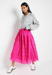 Next Pliceret nederdel /Nederdele med folder - bright pink