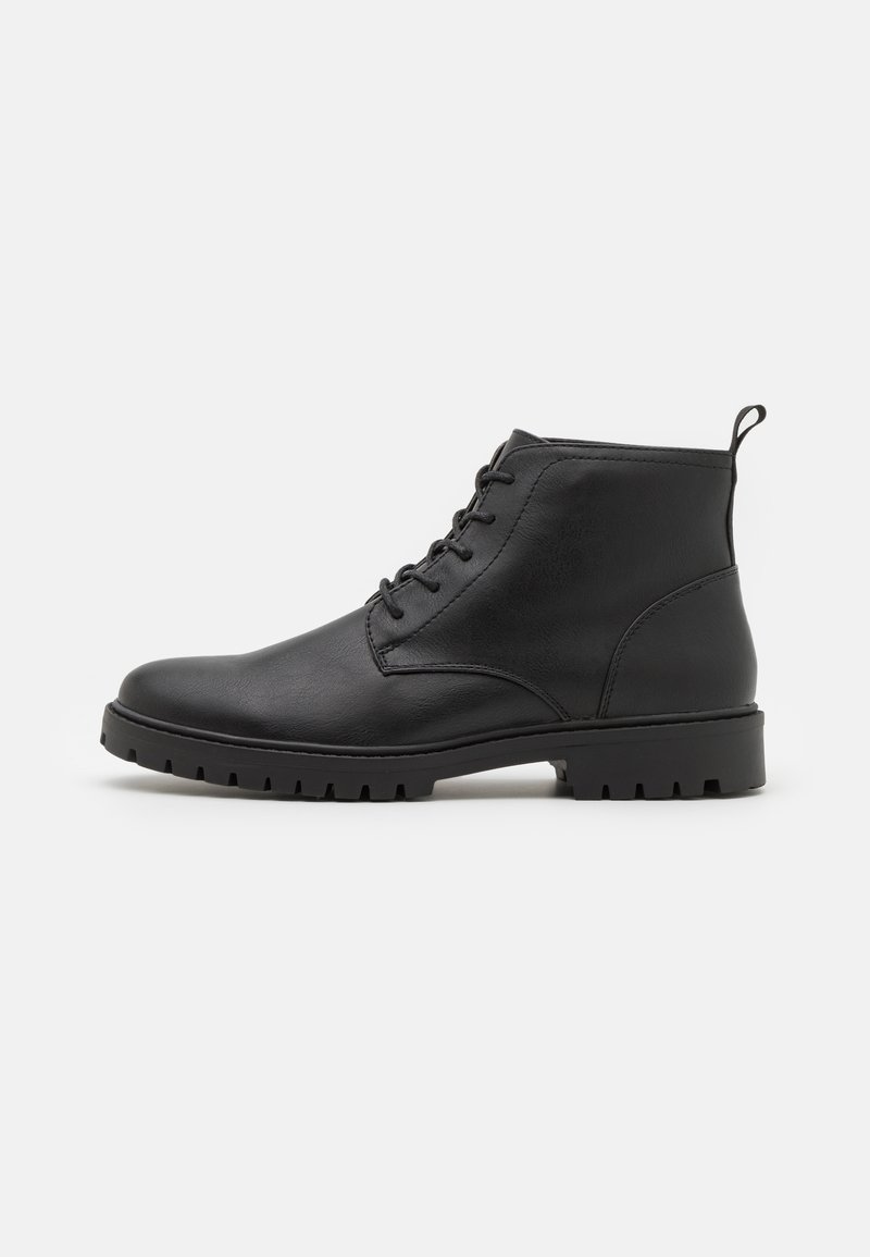 Pier One Bottines à lacets - black