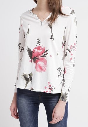 Långärmad tröja - off-white