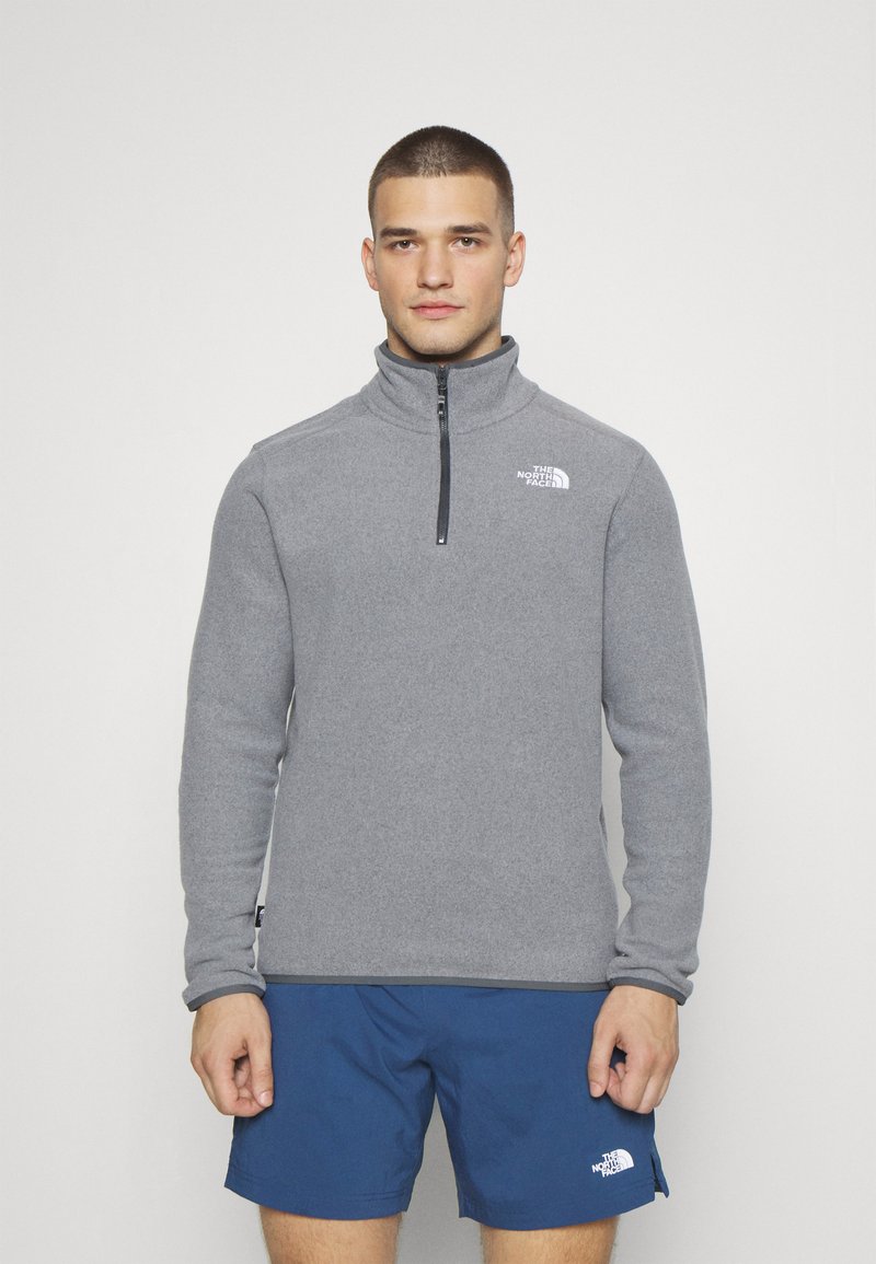 The North Face GLACIER 1/4 ZIP - Fleecepullover - medium grey heather