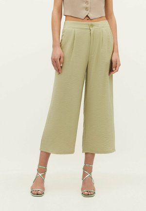 Stradivarius, Pantalon classique - khaki