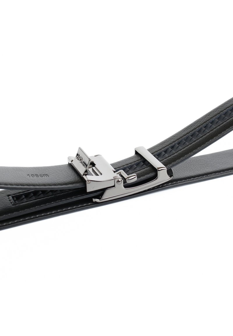 Herren Gürtel klassisch | Anthoni Crown KLOVER NORDIC SNOWFLAKE Gürtel business schwarz - XG14902 Herren Gürtel klassisch | Anthoni Crown KLOVER NORDIC SNOWFLAKE Gürtel business schwarz - XG14902
