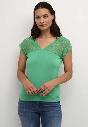 ELONA STRAP - T-Shirt print - holly green