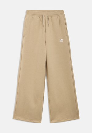 WIDE LEG PANTS JUNIOR UNISEX - Tréningruha alsók - stone khaki