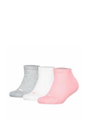 Puma PACK OF 3 - Calcetines - grau weiß rosa