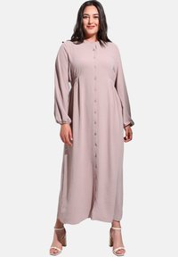 Modanisa TYPE PATTERN  PLAIN - Maxi dress - milky brown
