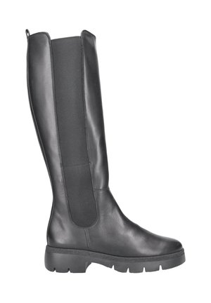 Platform boots - schwarz