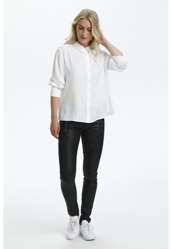 CRNOLA - Button-down blouse - chalk3