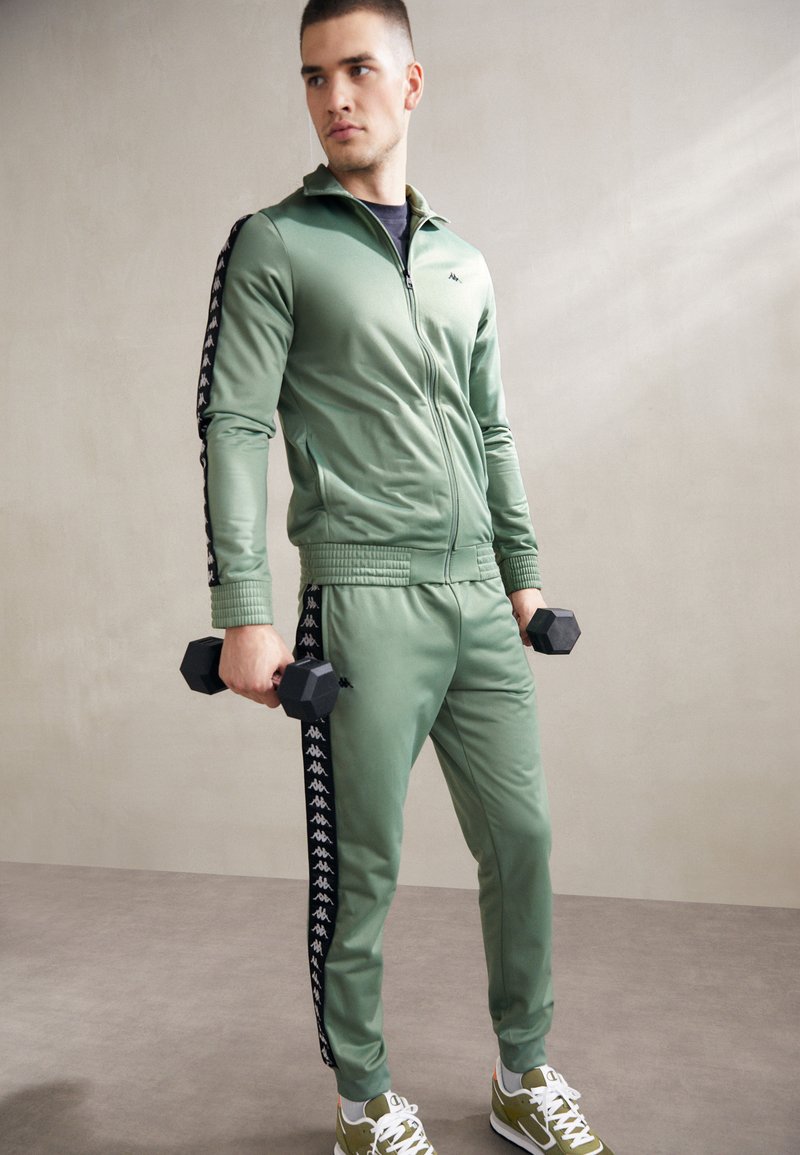 Kappa TRACKSUIT Tracksuit hedge green/green Zalando.co.uk